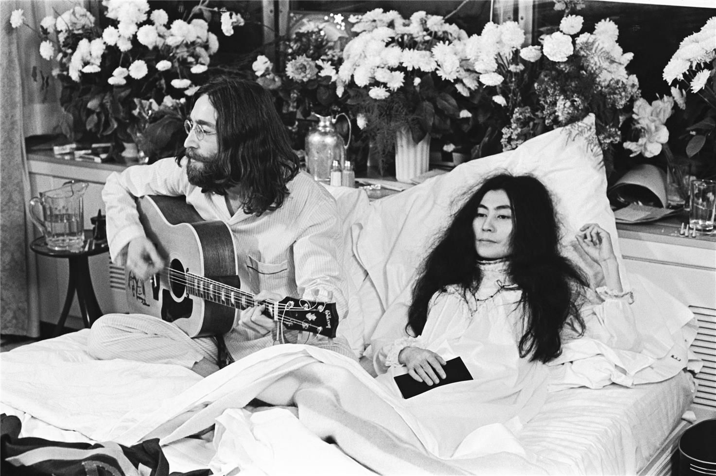 Lennon e Yoko Ono a Montreal